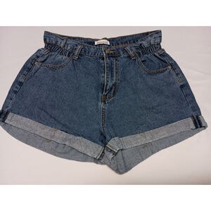 NEWBURY KUSTOM: Paperbag Denim / Jean Shorts, Women's Size M